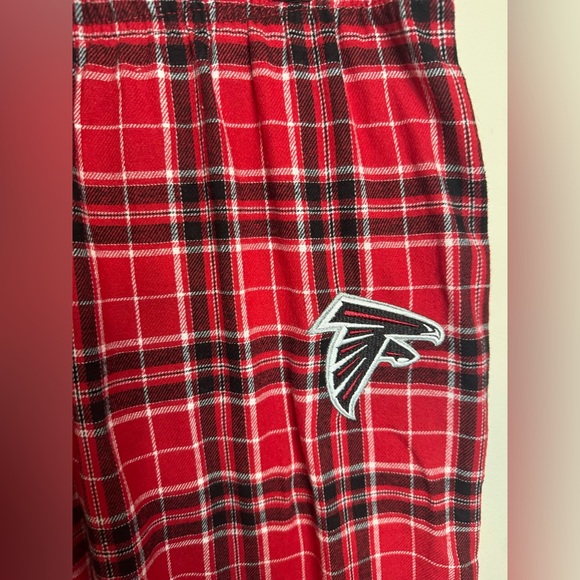 NFL Team Apparel | NWOT Atlanta Falcons Plaid Flannel Pajama Pants | Medium - Picture 4 of 5